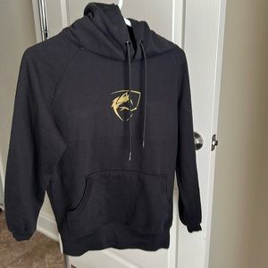 Alphalete Black and Gold Hoodie OG